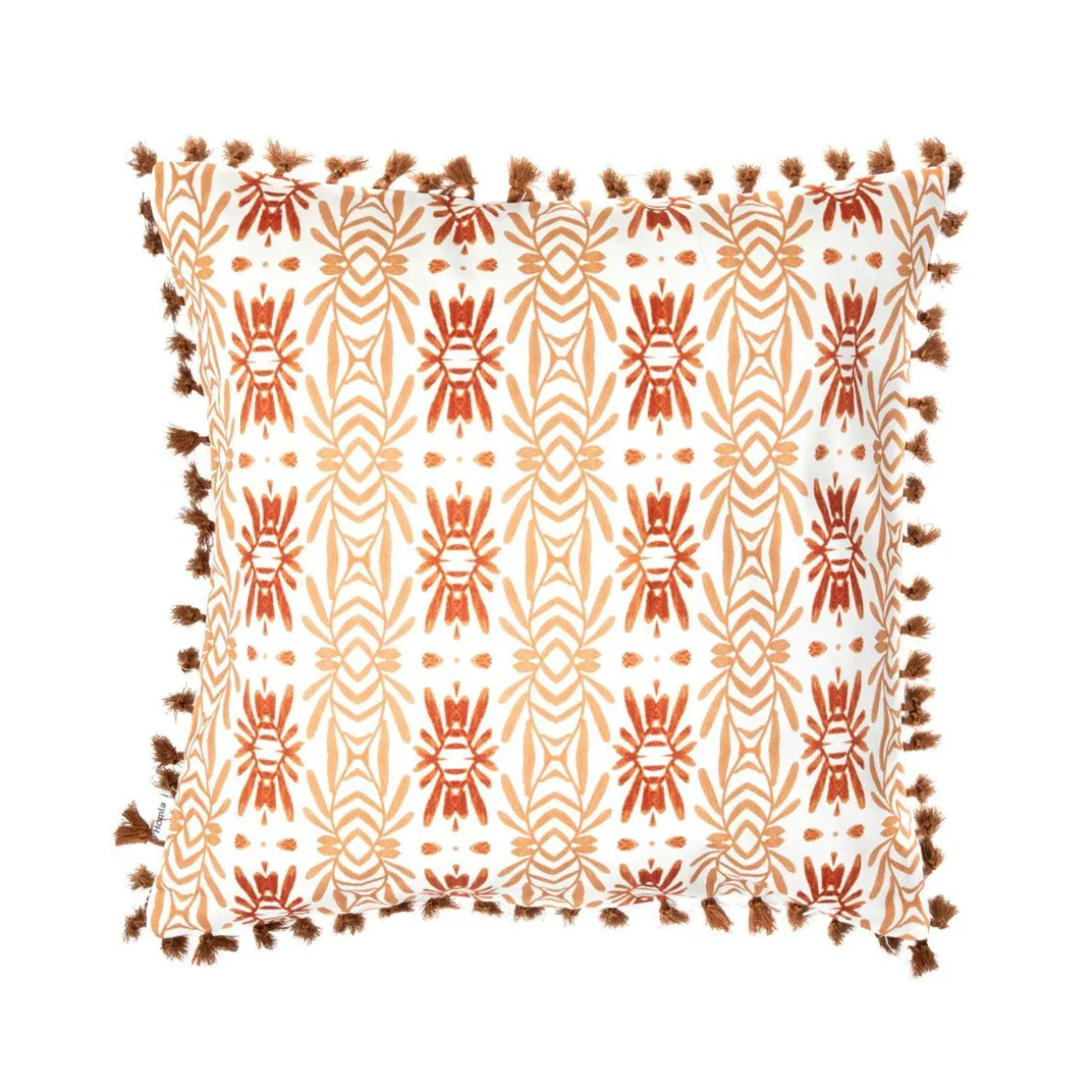 Poszewka Solio W Brazowy Wzor 45X45Cm