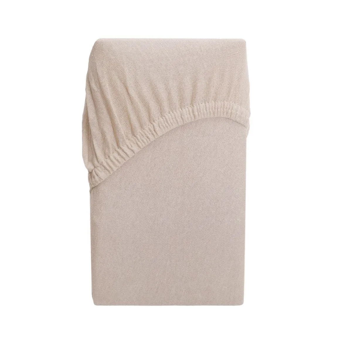 Przescieradlo Claire Jersey Bezowe 90X200 Cm