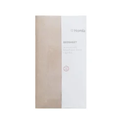 Przescieradlo Claire Jersey Bezowe 90X200 Cm