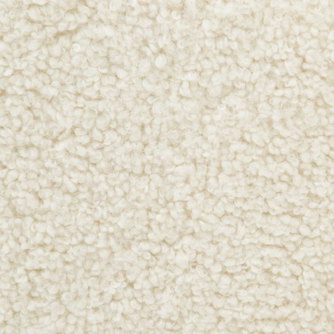 Pufa Alda Boogie Bezowa W Tkaninie Teddy 50X40X31 Cm