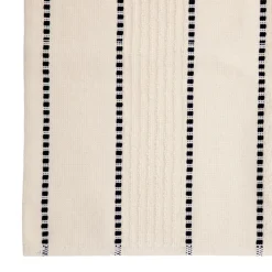 Ręcznik Amori Bezowy W Niebieskie Pasy 100X150Cm
