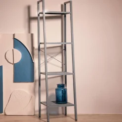 Regal Malmi Metalowy 35X35X135 Cm