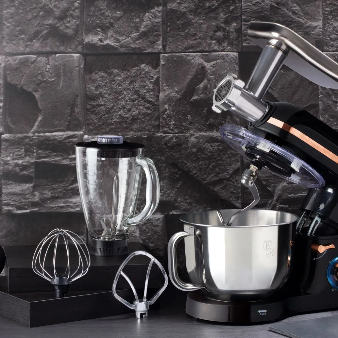Robot Kuchenny Black Rose/Monaco Wielofunkcyjny 1400 W