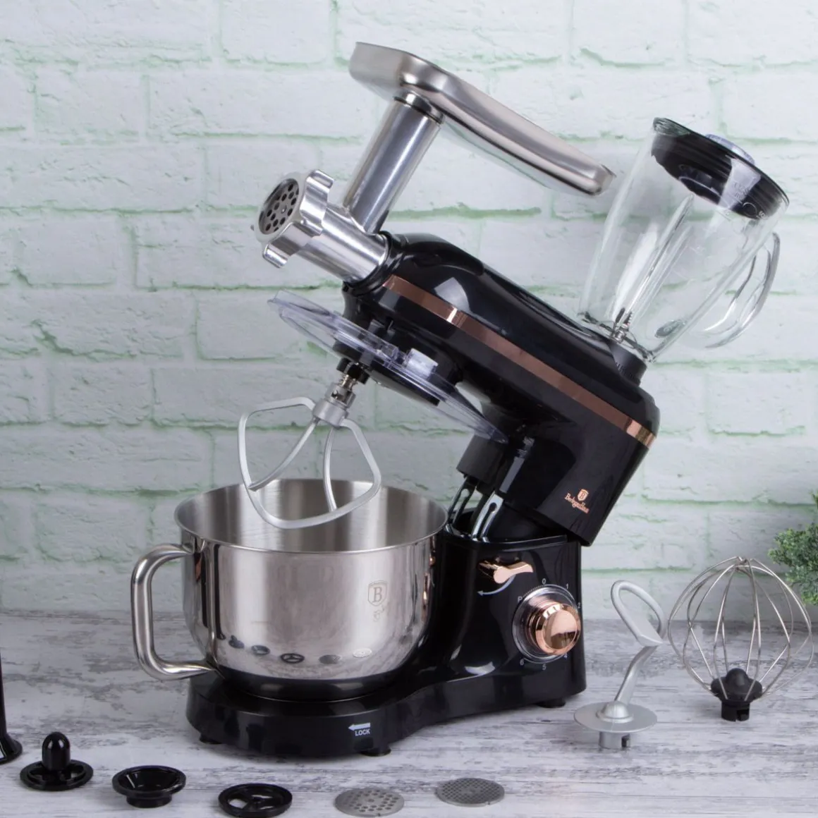 Robot Kuchenny Black Rose/Monaco Wielofunkcyjny 1400 W