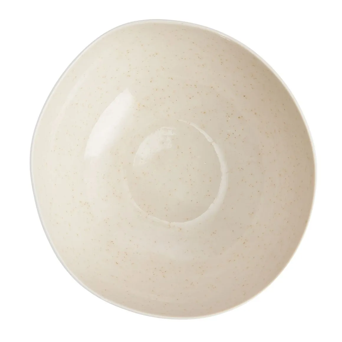 Salaterka/Talerz Do Zupy Organic Bezowa Fi 22 Cm