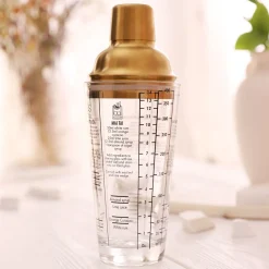 Shaker Alcole Ze Zlotym Wieczkiem 0,4 L