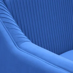 Sofa Avant Sofa 2-Osobowa, Welurowa Granatowa 127X82X81.5 Cm
