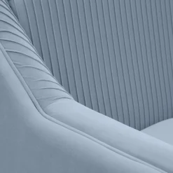 Sofa Avant Sofa 2-Osobowa, Welurowa Szara 127X82X81.5 Cm