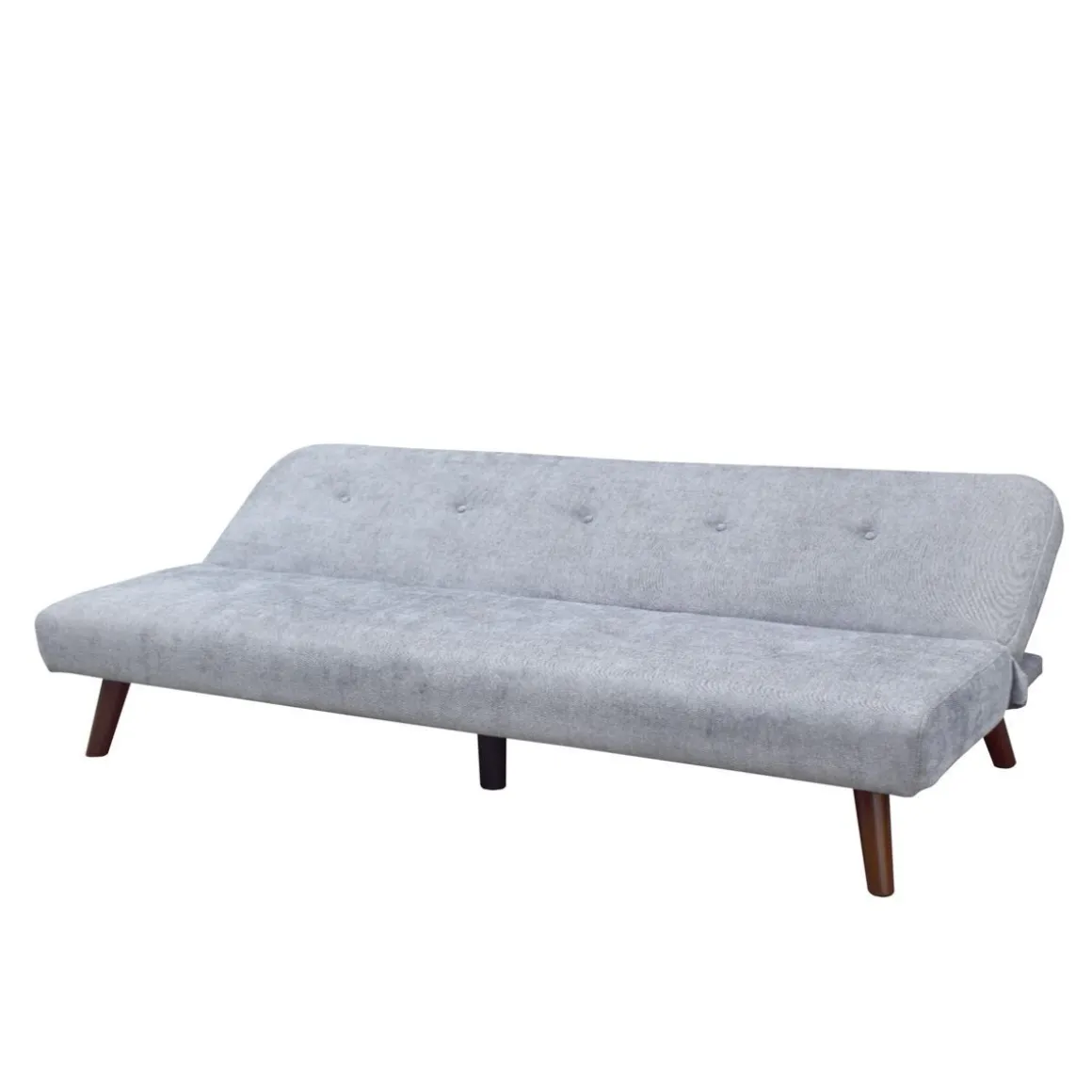 Sofa Rinko Sofa 3-Osobowa, Z Funkcja Spania, Ciemnoszara 195X81X74 Cm