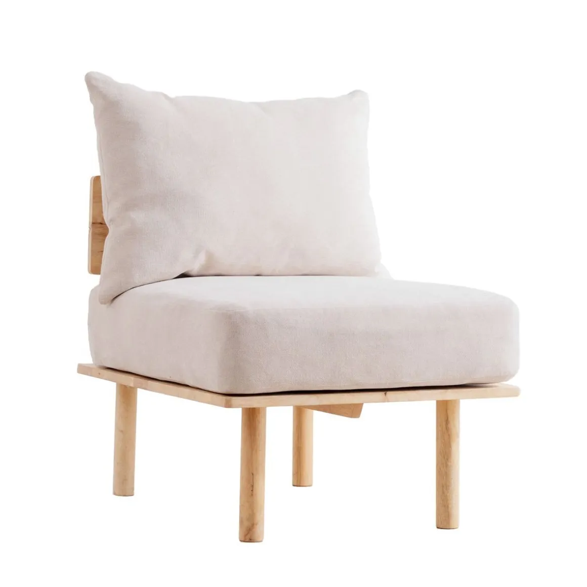 Sofa Seri Modulowa Bezowa 60X74X86 Cm
