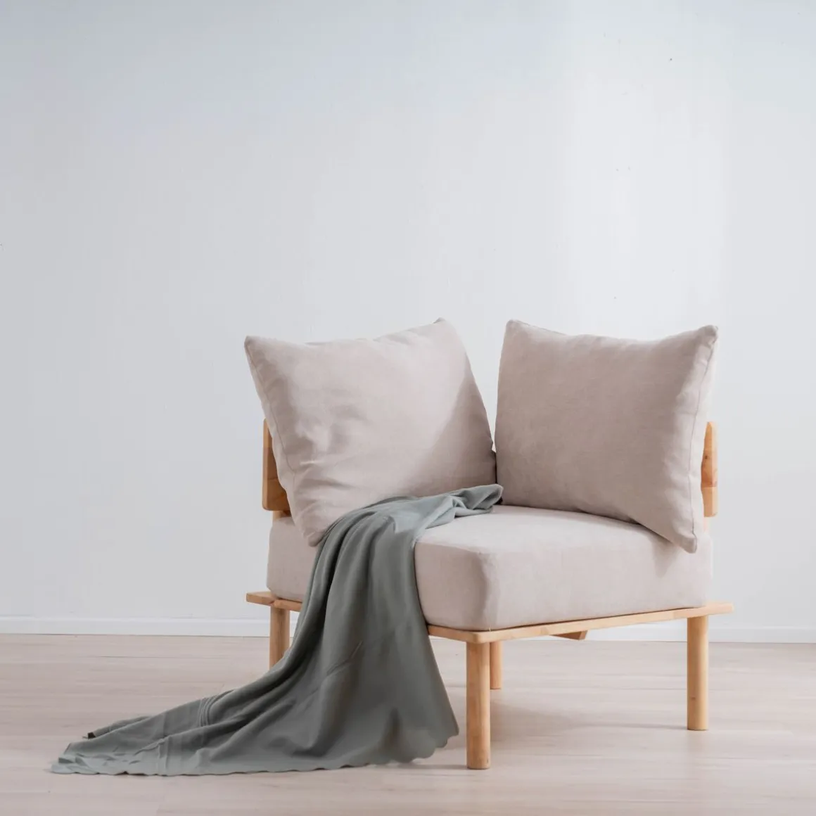 Sofa Seri Modulowa Bezowa 74X86X86 Cm