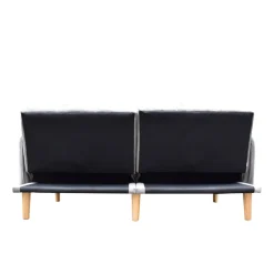 Sofa Sonus 3-Osobowa, Z Funkcja Spania, Welurowa Musztardowa 195X91X83 Cm