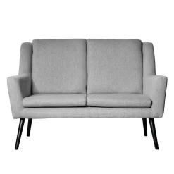 Sofa Sophie W Tkaninie Jasnoszara 130X75X93 Cm