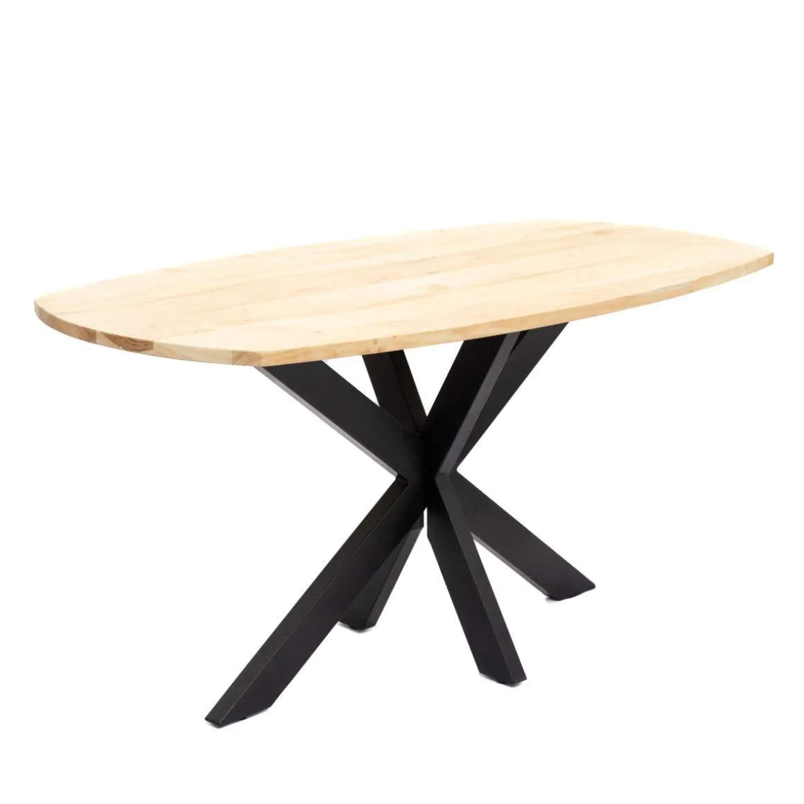 Stol Glima Lite Drewno Akacji + Metal 160X80X76 Cm