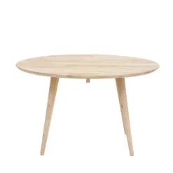Stolik Kawowy Angu Naturalny 75X75X43 Cm