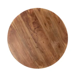 Stolik Kawowy Ren Lite Drewno Akacji + Metal 60X60X40 Cm