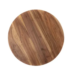 Stolik Kawowy Ren Lite Drewno Akacji + Metal 50X50X35Cm