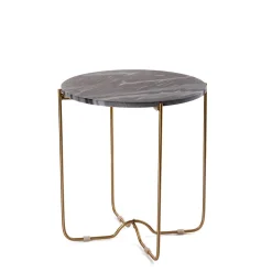 Stolik Marble Z Naturalnego Marmuru 42X42X45 Cm