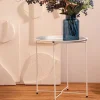 Stolik Staldis Bialy 47X47X47 Cm