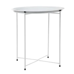 Stolik Staldis Bialy 47X47X47 Cm