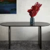 Stol Lagom Lite Drewno Akacji Czarne 160X80X76 Cm