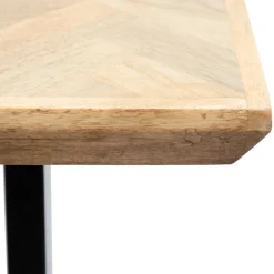 Stol Mangata Lite Drewno Mango + Metal 140X70X76 Cm
