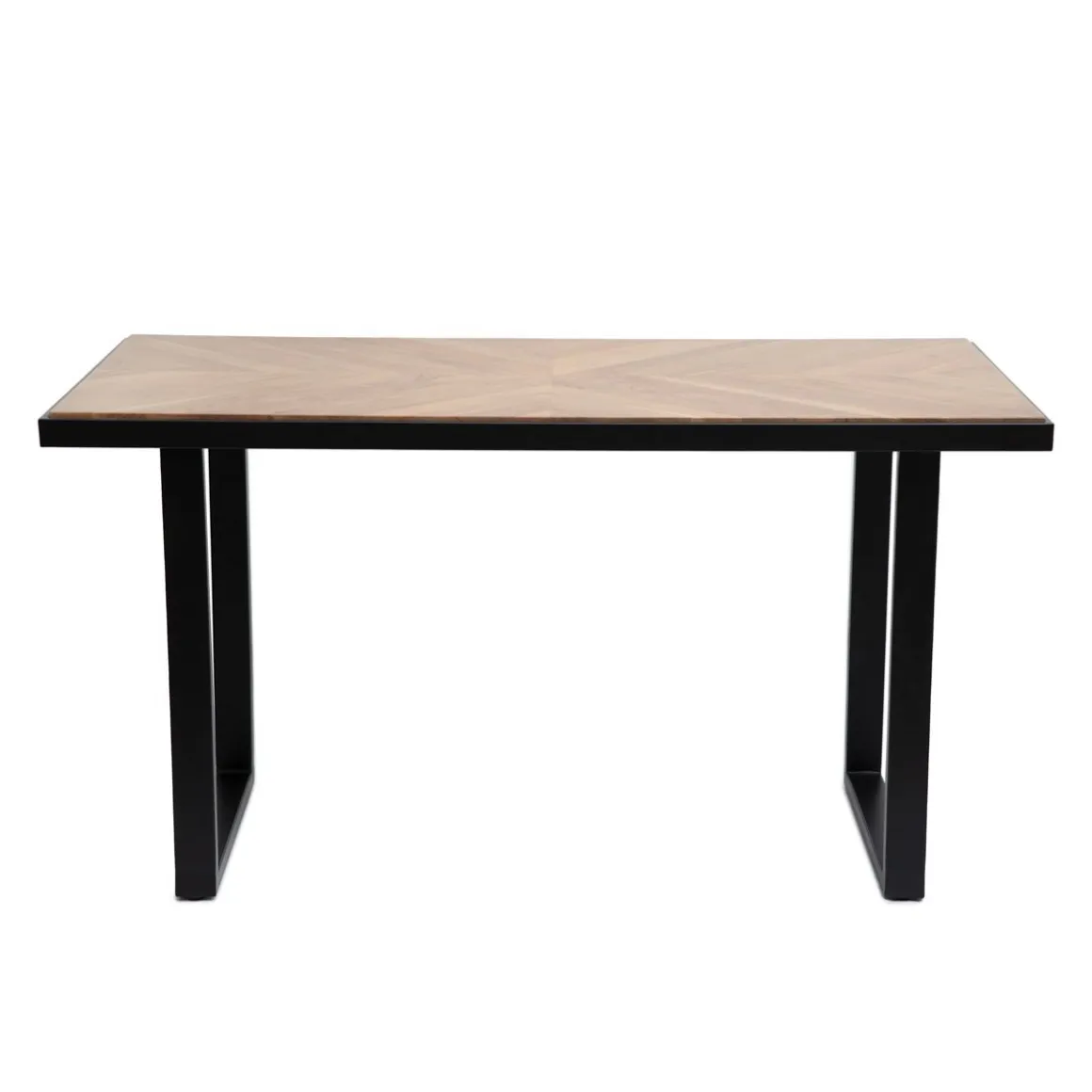Stol Nattmal Lite Drewno Akacji + Metal 140X70X76 Cm