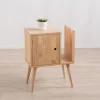 Szafka Nocna Sinar Naturalny 50X30X66,5 Cm