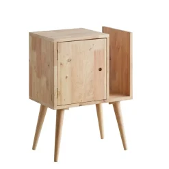 Szafka Nocna Sinar Naturalny 50X30X66,5 Cm