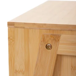 Szafka Nocna Slumber Bambusowy Naturalny 42X29X42 Cm