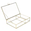 Szkatulka Na Bizuterie Grazia Zlota 23X15X5 Cm