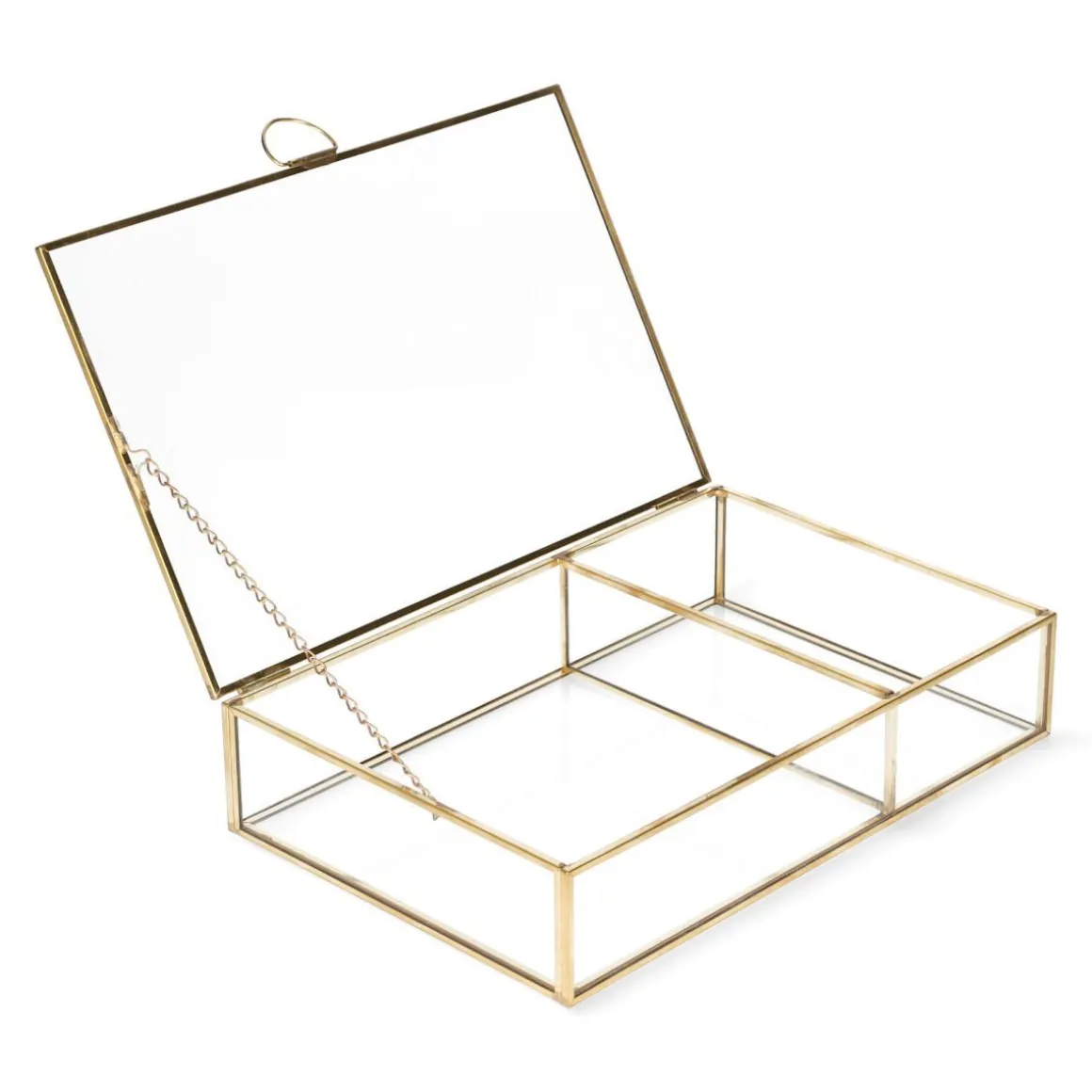 Szkatulka Na Bizuterie Grazia Zlota 23X15X5 Cm