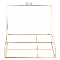 Szkatulka Na Bizuterie Grazia Zlota 23X15X5 Cm