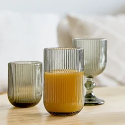 Szklanka Alesa Wysoka Szara 0,4 L
