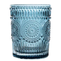 Szklanka Barrel Wzorzysta Niebieska 0.30