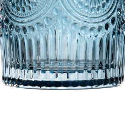 Szklanka Barrel Wzorzysta Niebieska 0.30