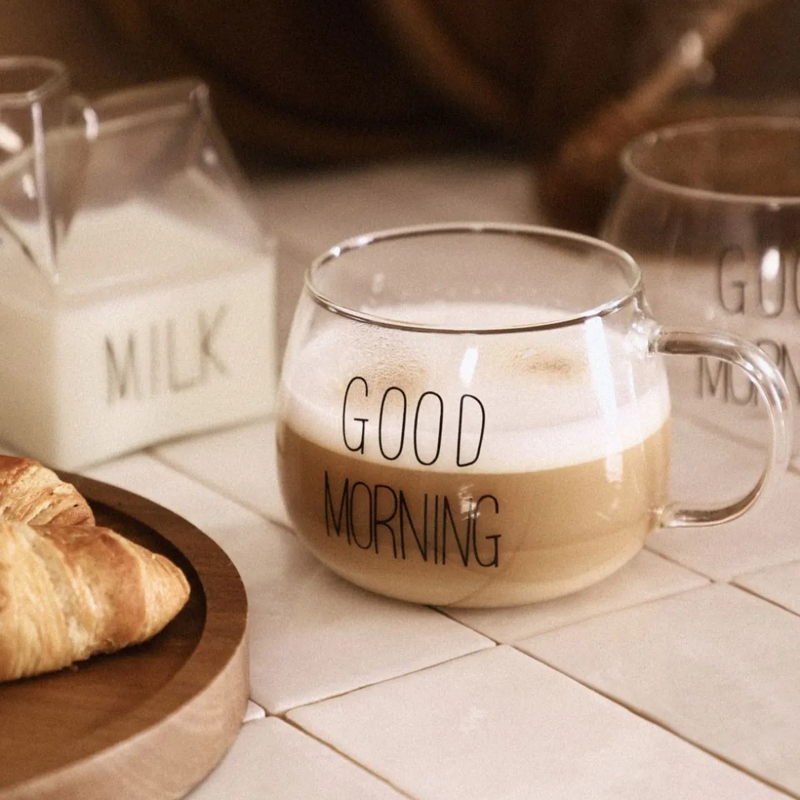 Szklanka Good Morning Z Uchem 0,4 L