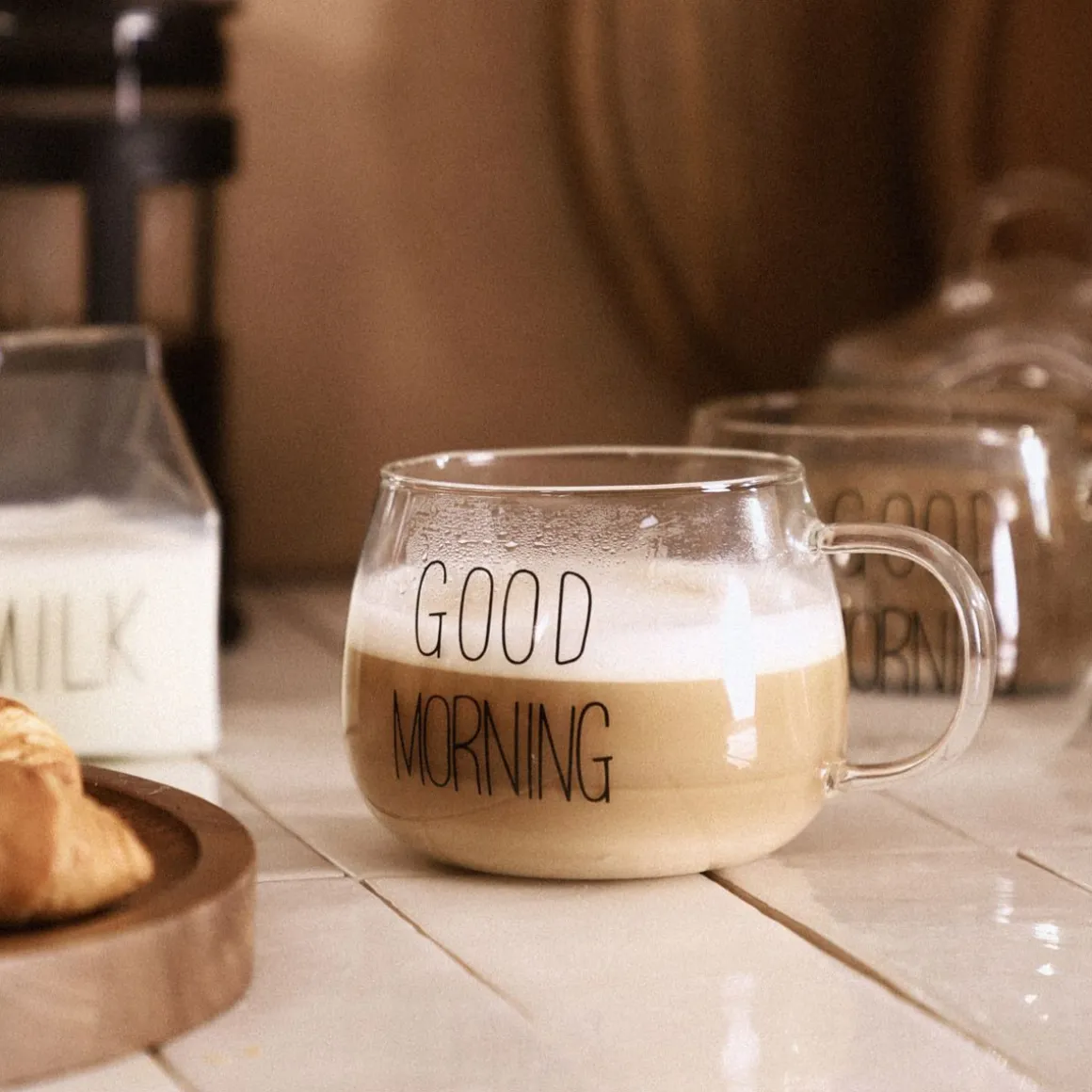 Szklanka Good Morning Z Uchem 0,4 L