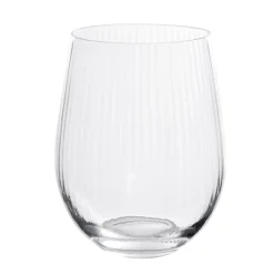 Szklanka Lynn Ryflowana Transparentna 0,55 L