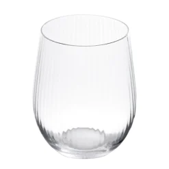 Szklanka Lynn Ryflowana Transparentna 0,55 L