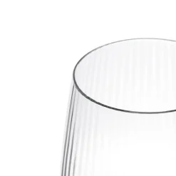 Szklanka Lynn Ryflowana Transparentna 0,55 L