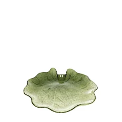Taca Dekoracyjna Asali Szklana Zielona 18,5X2,5 Cm