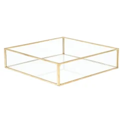 Taca Grazia Ozdobna Zlota 18X18X4 Cm