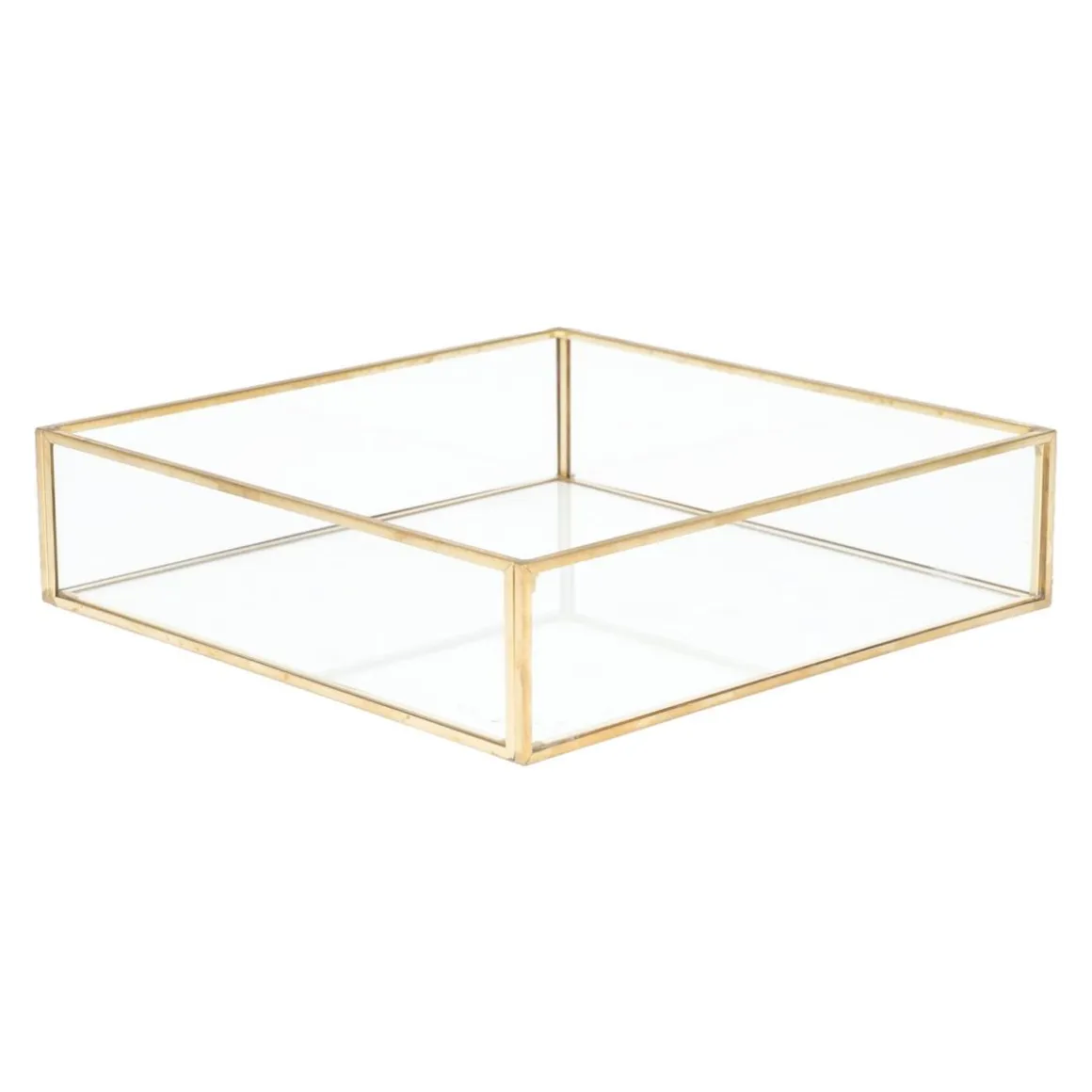 Taca Grazia Ozdobna Zlota 18X18X4 Cm