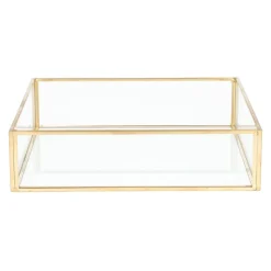Taca Grazia Ozdobna Zlota 18X18X4 Cm