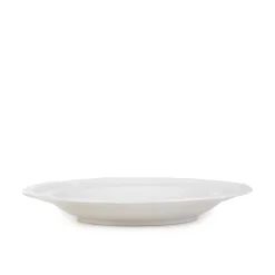 Talerz Jasmine Gleboki Bialy 22 Cm