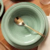 Talerz Oblan Gleboki Pistacjowy 21Cm