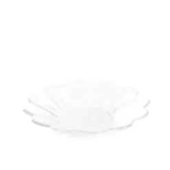 Talerzyk Caren W Ksztalcie Kwiatka Transparentny 11 Cm