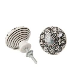 Uchwyty Do Mebli Mulia Ceramiczne 4,4X4,4Cm