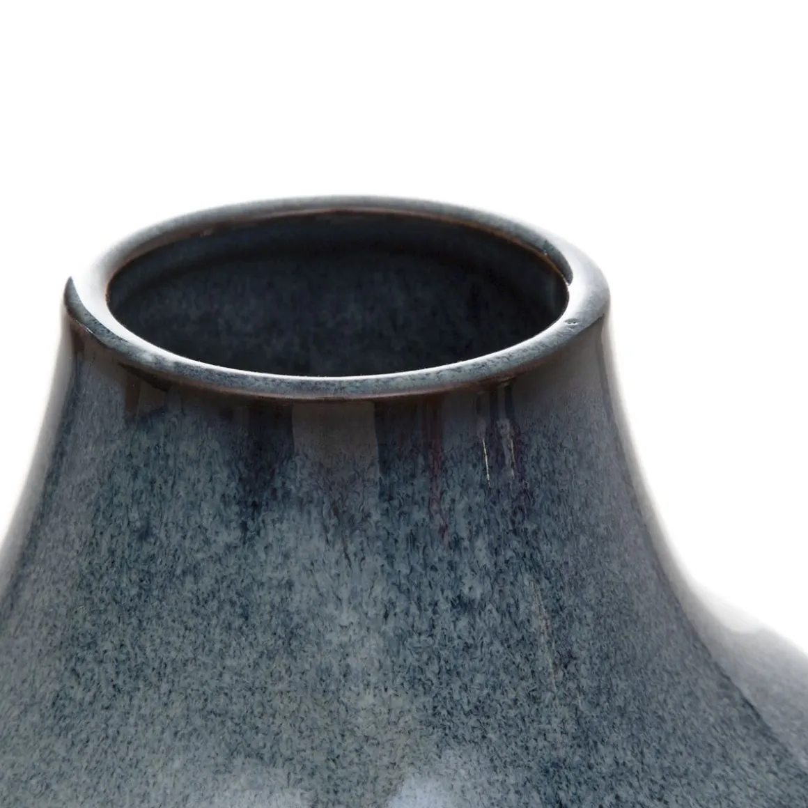 Wazon Rufus Ceramiczny Granatowy 14X14X22 Cm
